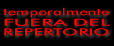 fuera repertorio